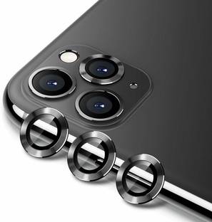 VOSKI Back Camera Lens Ring Guard Protector for iPhone 11 Pro,iPhone 11 pro Max,iPhone 12 pro,iPhone 11 Metal Alloy Ring