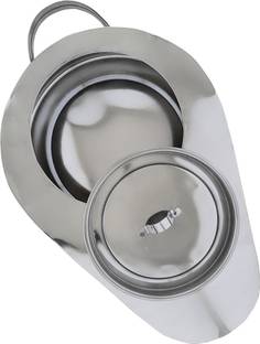 AMAZECARE Medical Reusable Male Bed Pan With Lid Made From Heavy Stainless Steel Urine Pot