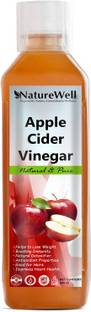 Naturewell Organic Apple Cider Vinegar - with strand of mother, not from concentrate Vinegar (500Ml)Ultra Vinegar