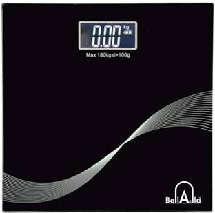 BellAella Heavy Duty Electronic Thick Tempered Glass LCD Display Square Electronic Digital Personal Bathroom Health Body Weight Bathroom Weighing Scale, weight bathroom scale digital, Bathroom Health Body Weight Scales For Body Weight, Weight Scale Digital For Human Body, Weight Machine For Body Weight Weighing Scale Weighing Scale