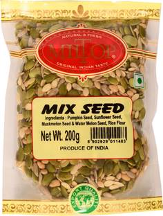 MilTop Mix seeds, 200g Pumpkin Seeds, Sunflower Seeds, Muskmelon Seeds, Watermelon Seeds