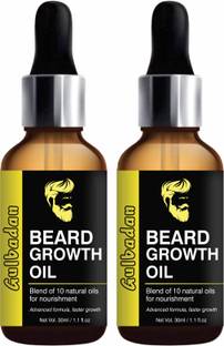 GULBADAN Beard Growth Oil for strong and healthy beard growth Hair Oil