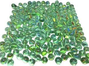 Super Easy Glass Marbles/kanche for Kids Marble Games/DIY and Christmas Home Decoration (Pack of 200)