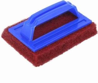 Shopeleven Heavy duty scrubber long lasting multipurpose brush for cleaning pad tiles stain surface A4 Scrub Pad