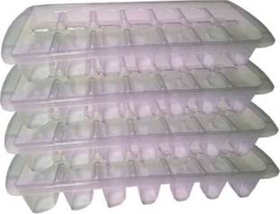 DCENTA Ice cube tray DC-40059 White Plastic Ice Cube Tray