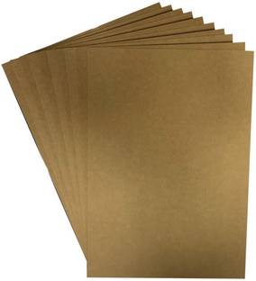 R H lifestyle Brown Color A3 SIZE Card Stock Paper Pack Of 10 Sheet 300 GSM unruled 42 x 30 cm 300 gsm A3 Paper
