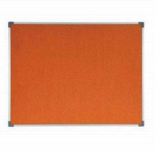 Naygt Notice boards Soft Foam Premium Material Notice Pin-up Board/Soft Board/Soft Foam Board/Pin-up Display Board for Home, Office and School boards Pinup boards Orange 2*1.5ft Notice Board Bulletin Board
