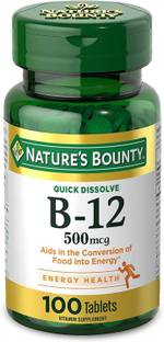 Nature's Bounty B-12 Microlozenge 500 Mcg, 100 MicoLozenges