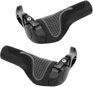 Protos India.Net Cycle Rubber Handle Grip One Pair Mountain Bicycle Lock Handlebar Bicycle Grips Bicycle Handle Grip