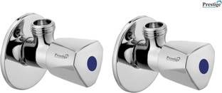 Prestige . Chrome Plated Stainless Steel Acura Angel Valve Set of -2 Angle Cock Faucet