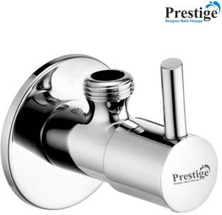 Prestige . Chrome Plated Stainless Steel Turbo Valve Set of -1 Angle Cock Faucet