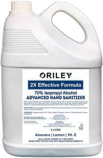 Oriley Instant Handrub 70% Isopropyl Alcohol Waterless Liquid Rinse-free Germ Protection Palm Hand Sanitizer Bottle