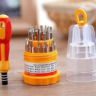 MLTC Magnetic Precision Screwdriver Tool Set - 31 In 1 Standard Screwdriver Set