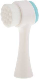 TREXEE 2 in 1 Facial Cleansing Brush, 3D Double Manual Silicone & Soft Bristles Face Brush Face Cleansing Brush Exfoliating Grease Removal Massage Tool Wash Makeup, Massaging, Acne 2 in 1 Facial Cleansing Brush, 3D Double Manual Silicone & Soft Bristles Face Brush Face Cleansing Brush Exfoliating Grease Removal Massage Tool Wash Makeup, Massaging, Acne Massager