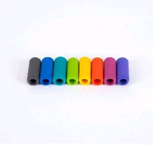 KNAFS 8 Pcs Comfortable Pencil Grips, Soft Cushioned Foam Pencil Grip