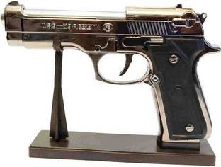 VK MART Steel Gun Lighter Set Of 1 (Mini) Pocket Lighter