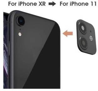 milestone mobile accessories Back Camera Lens Glass Protector for iphone XR to iphone 11 Converter