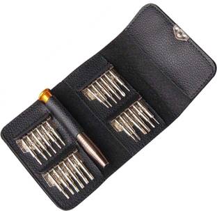 Hillgrove SCS Precision 25-in--1 Portable Pocket Screw driver Mobile Repairing Tools Kit for Phone/Laptop/PC/Glasses/Computer Precision Screwdriver Set