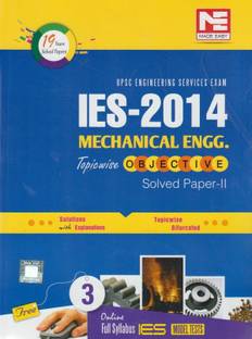IES 2014 Mechanical Engineering Topicwise Objective Solved Paper II