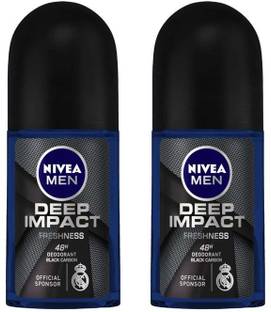 NIVEA Deep Impact Freshness Roll On 50ml Deodorant Roll-on  -  For Men