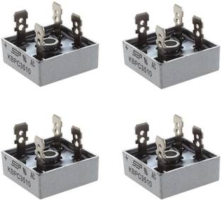 geeta enterprises (Pack of 4) KBPC3510 1KV 35A Single Phase Bridge Rectifier Diode Electronic Components Electronic Hobby Kit Electronic Components Electronic Hobby Kit