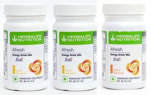 HERBALIFE Afresh Energy Drink Lemon and Peach Flavour Energy Drink