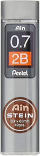 PENTEL Mechanical Pencil Lead, Ain Stein, 0.7mm, 2B (C277-2B) Lead Pointer