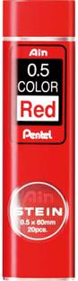PENTEL Mechanical Pencil Lead, Ain Stein, 0.5mm, RD (C275-RD) Lead Pointer