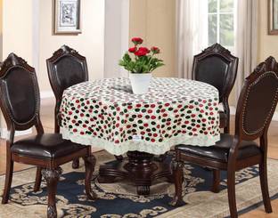 Heart Home Polka 4 Seater Table Cover