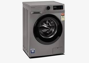 Panasonic 7 kg with Wi-Fi Enabled Fully Automatic Front Load Washing Machine with In-built Heater Silv...