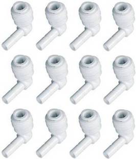 M G Enterprise RO Stem Elbow Connectors 1/4inch used for all type of RO Models push to connect inline filter and Membrane Housing RO uv/UF/TDS WATER filter Solid Filter Cartridge