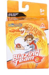 Blazing Teams Staked Auto-return series,War Tiger Wind Spinner