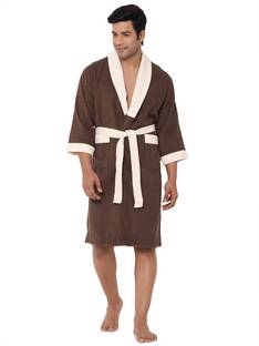 SPACES Brown Medium Bath Robe