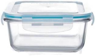AARAV Large Glass Food Storage Containers with Snap Lock Lids for Leftovers - 1 Containers Lunch Box