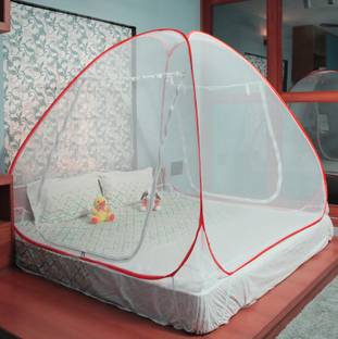 Flipkart SmartBuy Polyester Adults Washable Foldable Double Bed Mosquito Net