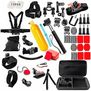 Delidge Sports Camera Accessories Set 53 in 1 Sets Tripod Kit