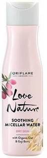 Oriflame Sweden Soothing Micellar Water with Organic Oat & Goji Berry Face Wash