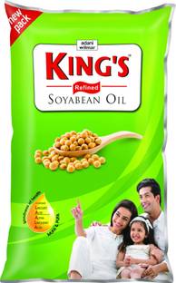 Kings Refined Soyabean Oil Pouch