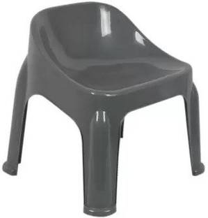 GALOOF Backrest Stool Cum Chair for Office, Home, Garden & Picnic Stool