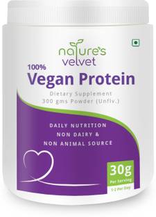 nature's velvet Isolate, 100% Vegan & Plant Based Protein, 300Gms - Pack of 1 Plant-Based Protein