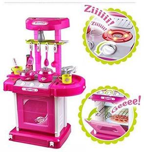 mega shine Kitchen Super toy Set kids playing & learning