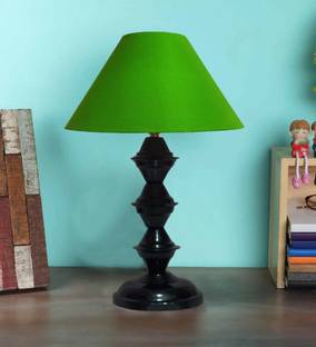 Improvhome 3 Layer Table Lamp with Conical Green Shade Table Lamp