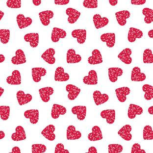 Unique Graphics Vinyl Decorative Red, White Wallpaper