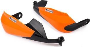 Grandbiker Orange Handguard for All Handlebar Hand Guard