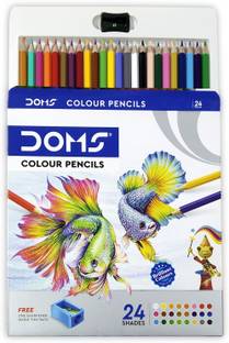 DOMS HEXA HEXAGONE Shaped Color Pencils