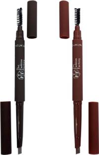The Fashion Factory Eyebrow pencil Light Brown and Dark Brown