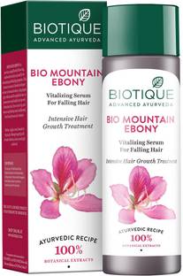 BIOTIQUE Mountain Ebony Vitalizing Serum For Falling Hair Intensive Hair Growth Treatment,