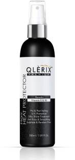 QLERIX Premium Hair Heat Protector Hair Spray with keratin vitamin E & B5 Hair Spray