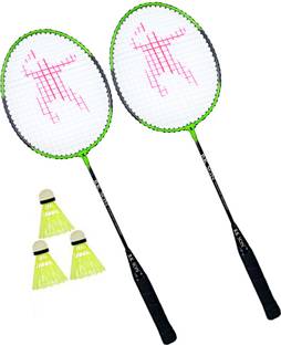 rk son SINGLE SHAFT MULTICOLOUR BADMINTION KIT RACQUET Badminton Kit