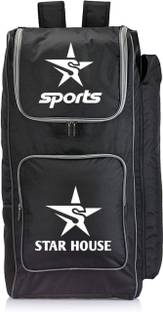 Star House Cricket Kit Bag With Soft Material And Smooth Zipper
